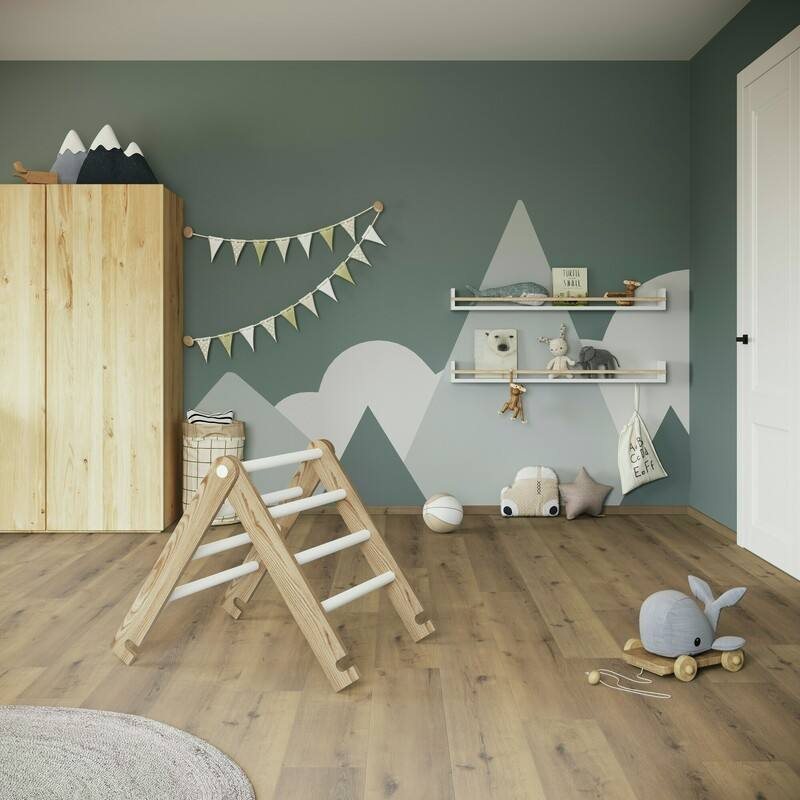Strapazierfähiger Designboden im Kinderzimmer